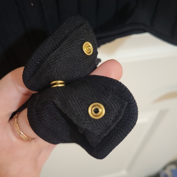 NWT For Love & Lemons x KNITZ Simone Laced Bodysuit Black XS - Picture 15 of 16